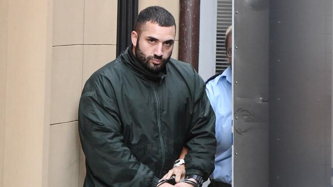 Joseph Gatt, 28, leaves King Street Supreme Courts in 2018 charged with killing 18-year-old Bassil Hijazi in Bexley.