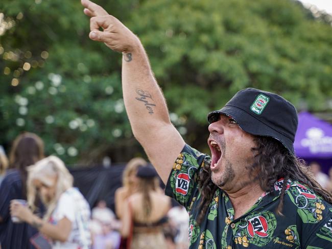 Timmie Watego at the Backyard Series Music Festival at Queens Park, Mackay. Picture: Heidi Petith
