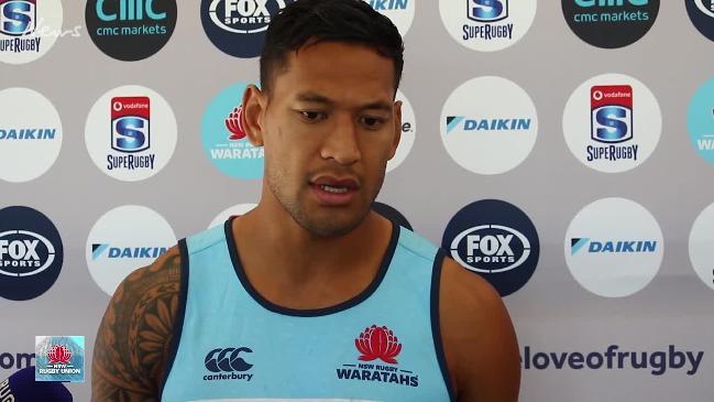 Folau breaks silence on gay furore