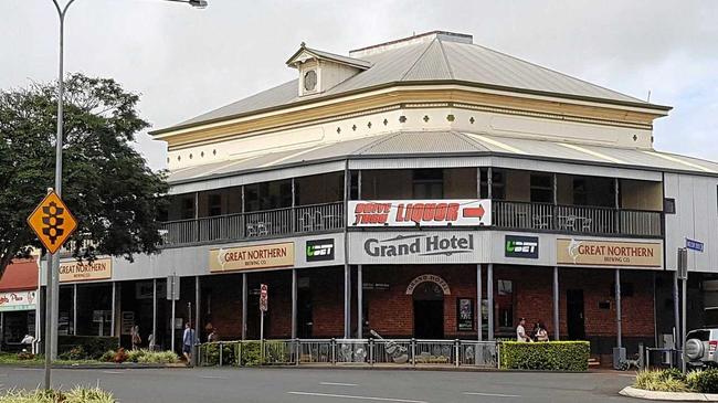 SPOOKY LOCATION: The Grand Hotel in Childers.