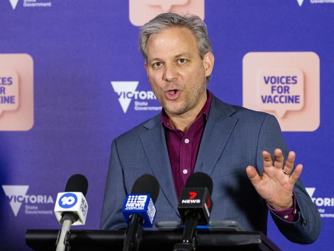 Victoria’s Chief Health Officer Brett Sutton was one of the defendant's in the anti-lockdown case. Picture: NCA NewsWire / David Geraghty