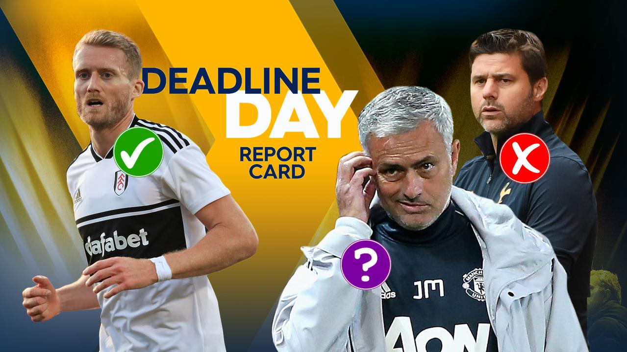 PL Deadline day report card.