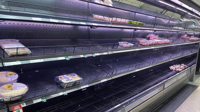 There are food shortage across the state due to the impacts of Covid. Picture: David Crosling