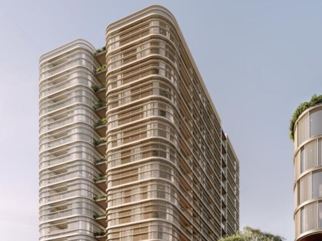 Artist impression of the proposed development at 8-10 New McClean St. For Wentworth Courier
