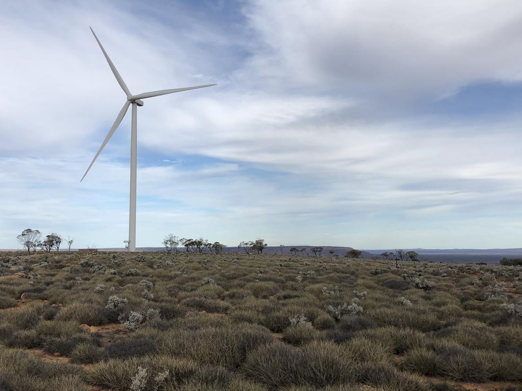 A wind farm on the Eyre Peninsula. Picture: Supplied