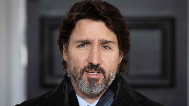 Canadian Prime Minister Justin Trudeau tries to walk both sides of the street by facilitating some fossil fuel developments while claiming to be a climate champion. Picture: AFP