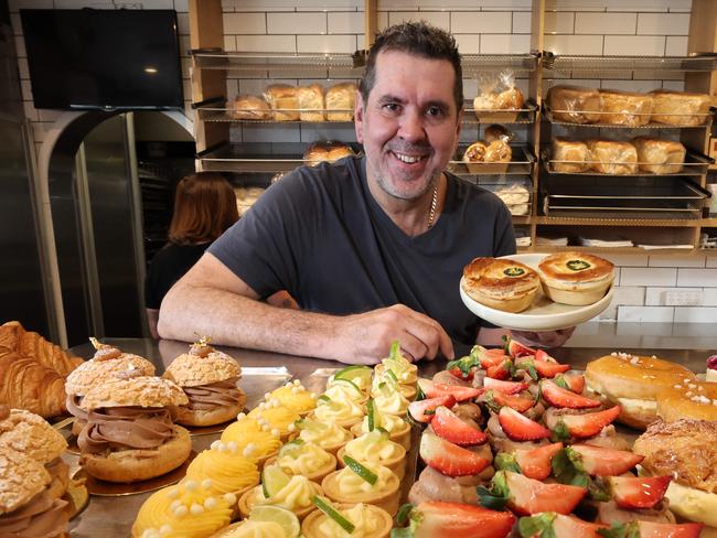 Horners of Sorrento Bakery Patisserie has won the Gold Coast's best bakery competition. Owner Rob Horner in the bakery. Picture Glenn Hampson