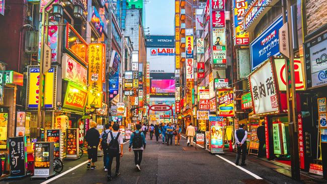 Qantas has discounted fares to popular destinations such as Tokyo. Picture: iStock