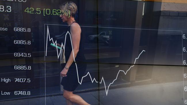 Fears about a global banking crisis have somewhat abated, but rising interest rates are keeping investors on their toes. Picture: Gaye Gerard