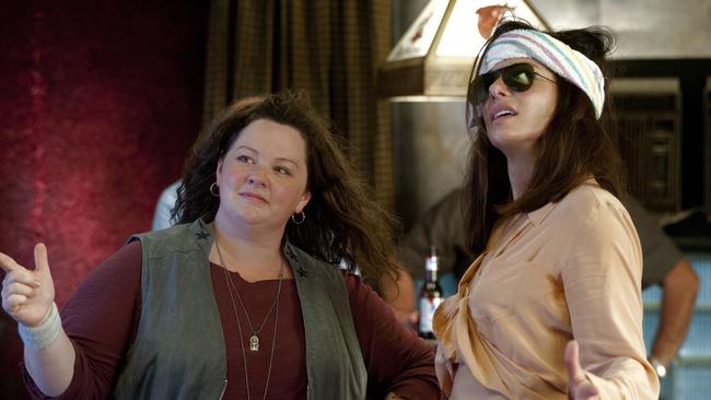 Melissa McCarthy and Sandra Bullock in Heat. Picture: Gemma La Mana/20th Century Fox