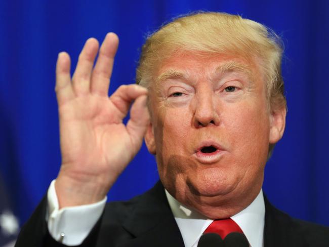 FORT WORTH, TX - FEBRUARY 26: Republican presidential candidate Donald Trump speaks at a rally at the Fort Worth Convention Center on February 26, 2016 in Fort Worth, Texas. Trump is campaigning in Texas, days ahead of the Super Tuesday primary. Tom Pennington/Getty Images/AFP == FOR NEWSPAPERS, INTERNET, TELCOS & TELEVISION USE ONLY ==