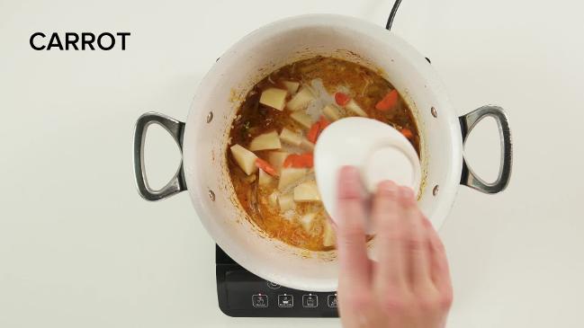 Simple lamb curry