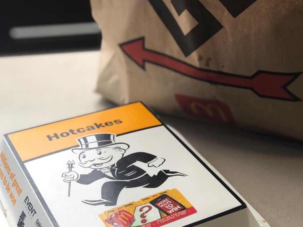 Macca's Monopoly is currently running. Picture: Instagram