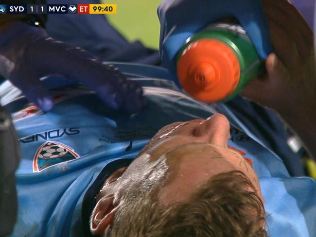 ‘He got his head ripped off’