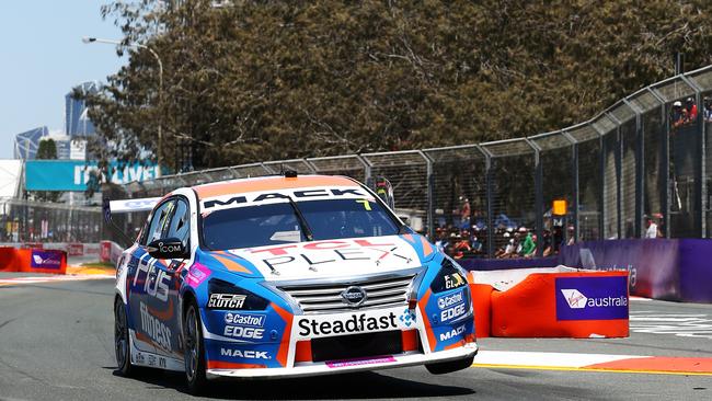 Kelly Racing Nissan Altima driver Andre Heimgartner competes in the Gold Coast 600 Supercars race in 2019. PICTURE: BRENDAN RADKE