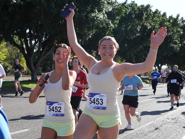 Runners and walkers in Adelaide's 2024 City-Bay fun run. Picture: Dean Martin