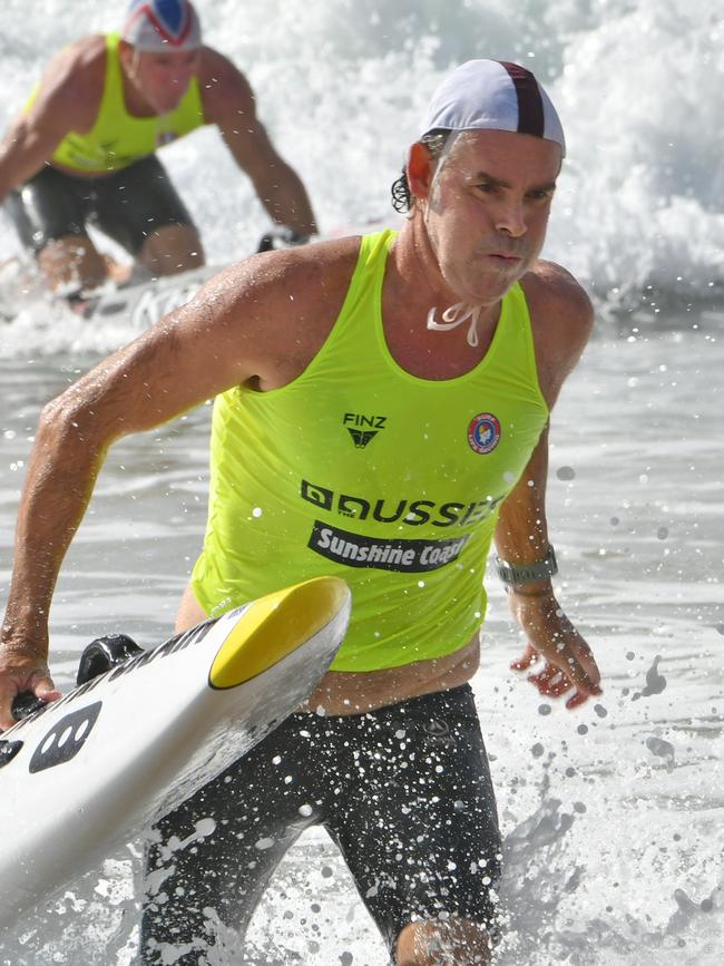 Surf life saving great Darren Mercer. Pic: HarvPix