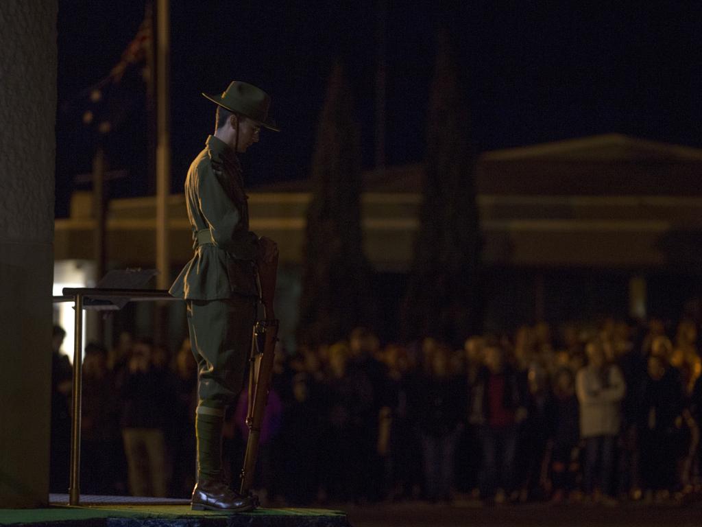 Ulverstone Dawn Service. PICTURE CHRIS KIDD