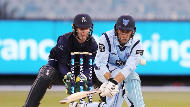 Nick Bertus in the game against Victoria last year. Pic: Michael Klein