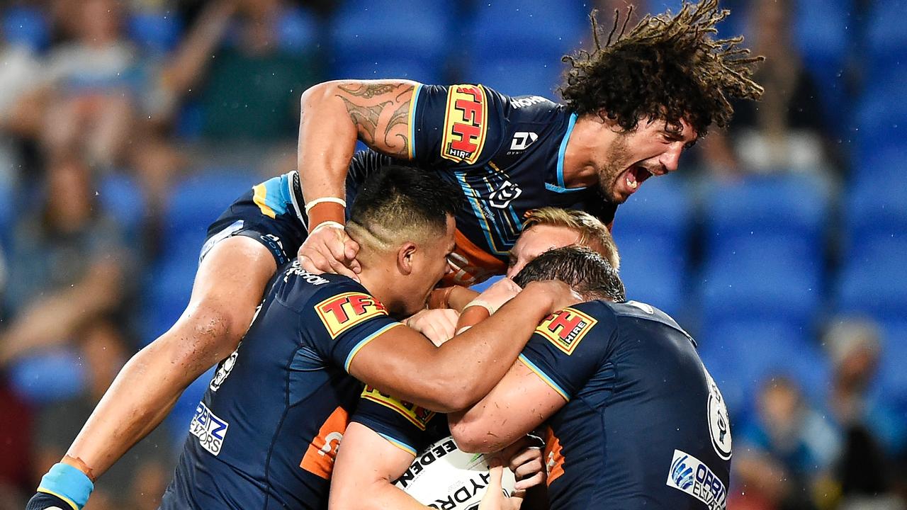 The Titans capped off a promising season with an impressive win over the Knights. (Photo by Matt Roberts/Getty Images)