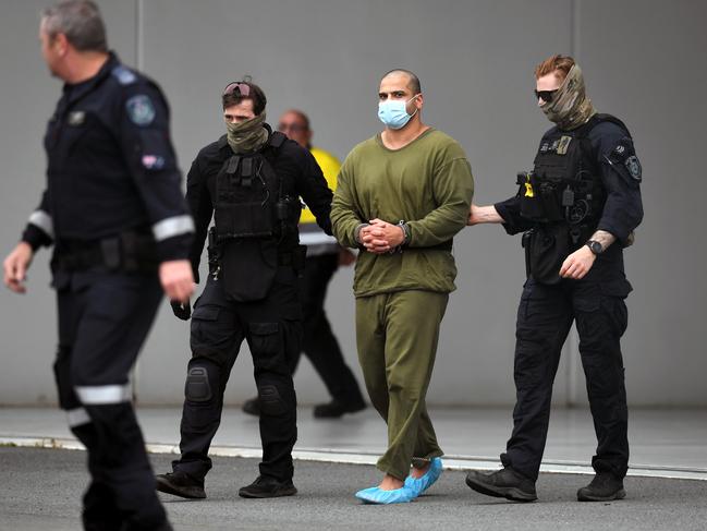 Mostafa Baluch has been extradited to NSW following a frantic 16-day manhunt. Picture: NCA NewsWire/Dan Peled