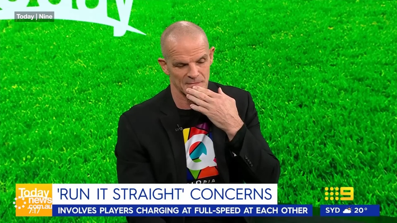 NRL legend reveals health diagnosis, slams Run It Straight trend