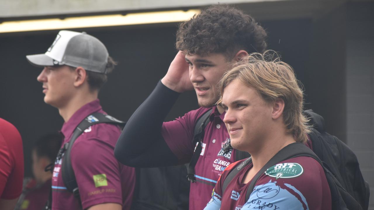 Faces of the CQ Capras versus Mackay Cutters under-17 and under-19 pre-season trials at Rugby Park, Rockhampton, on February 1, 2025.