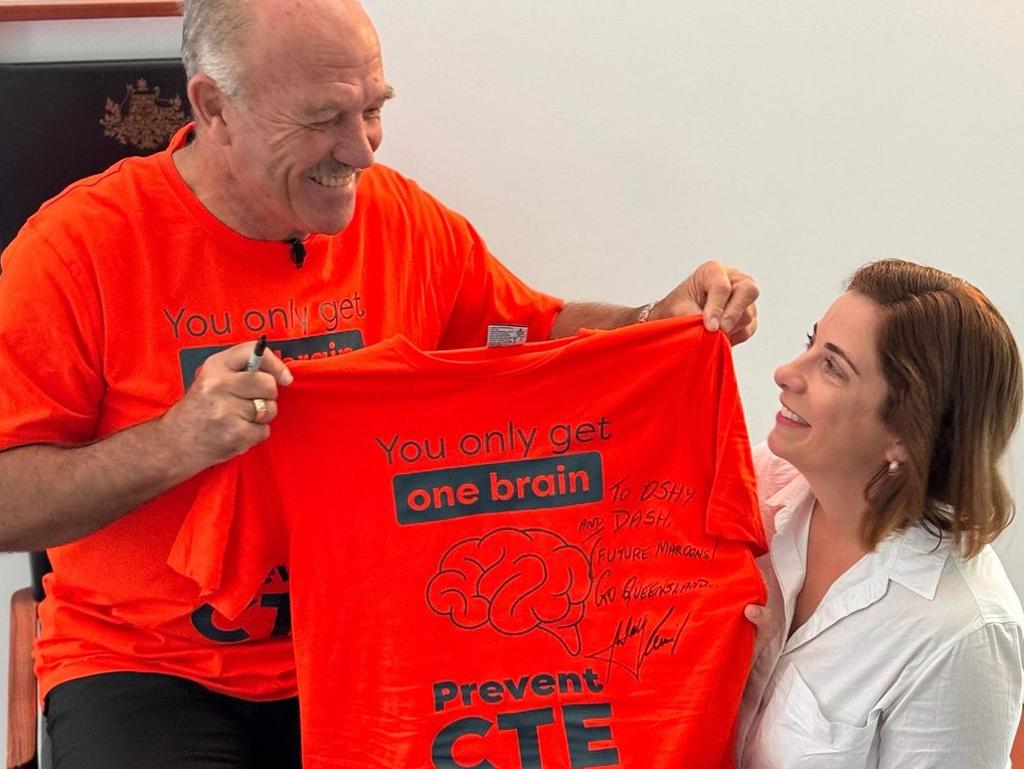 Wally Lewis has been diagnosed with dementia. Picture: Instagram