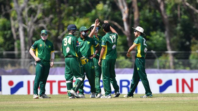 Sanka Wijegunarathna plays for the PINT cricket club. Pic: Pema Tamang Pakhrin