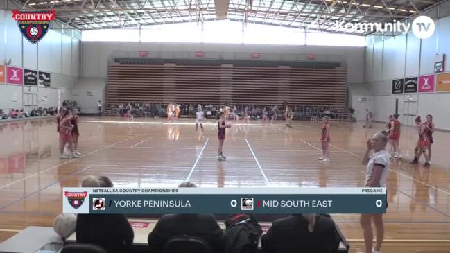 Replay: Netball SA Country Championships Day 3 - Yorke Peninsula v Mid South East (15 and Under Div2 Grand Final)