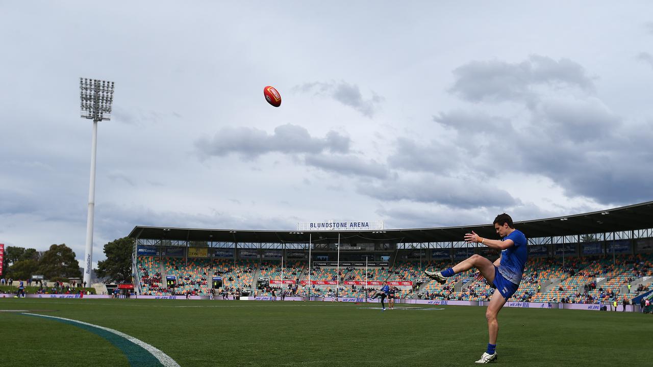 North Melbourne play home matches in Hobart.