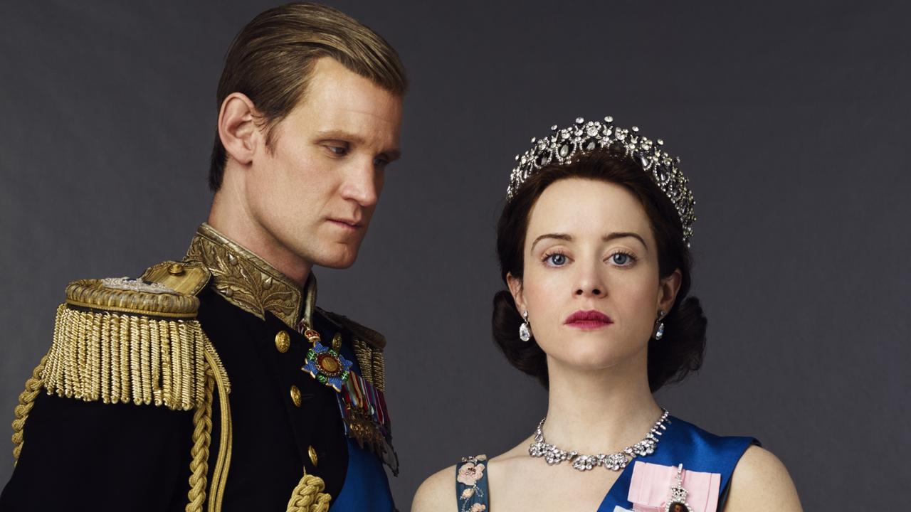 Matt Smith as Prince Philip and Claire Foy as Queen Elizabeth II in Netflix drama series, The Crown. Picture: Supplied/Netflix