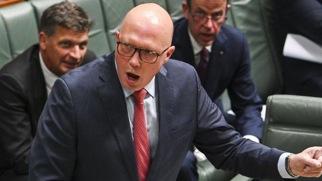 Opposition Leader Peter Dutton. Picture: NCA NewsWire / Martin Ollman