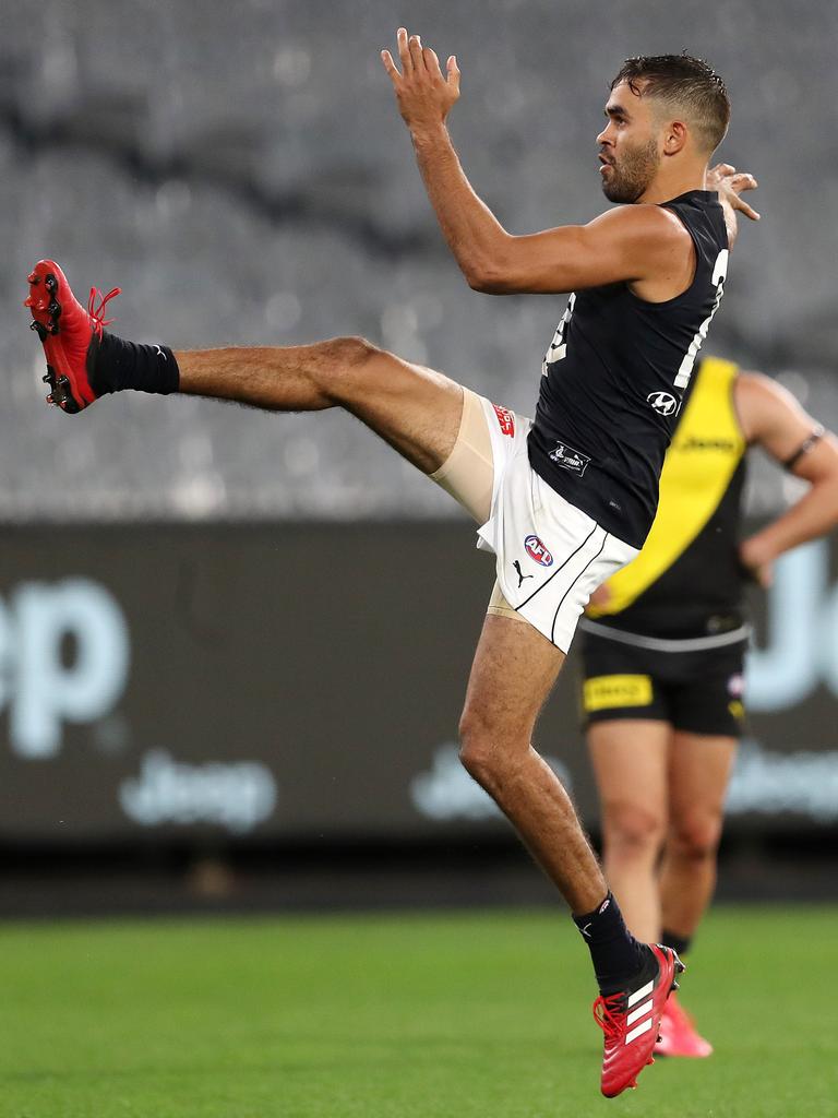 Recruit Jack Martin had an impressive debut for the Blues. Picture: Michael Klein