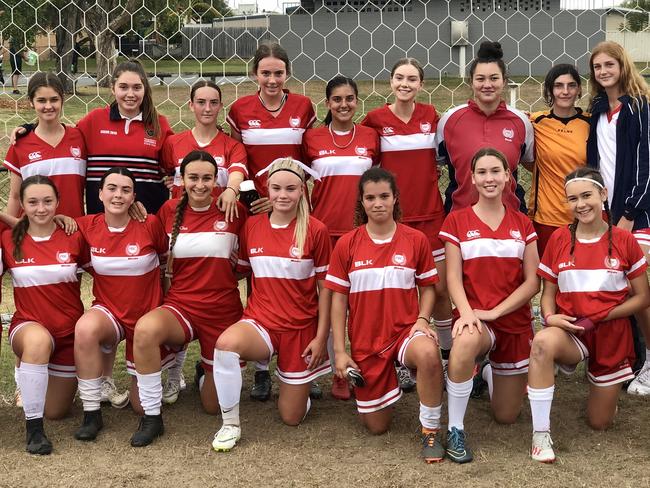 The Palm Beach Currumbin State High football team have high hopes for their SPL side this year. Pic: Supplied.