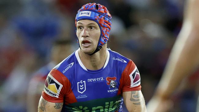 NRL 2024 RD03 Newcastle Knights v Melbourne Storm - Kalyn Ponga. NRL Imagery