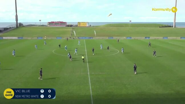 Replay: Victoria Blue v NSW Metro White (16A) - Football Australia Boys National Youth Championships Day 1