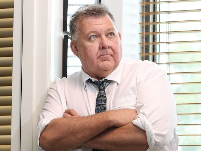 CANBERRA, AUSTRALIA FEBRUARY 23, 2021: Portrait of Craig Kelly in Parliament House after he abandoned the government for the cross-bench.Picture: Gary Ramage