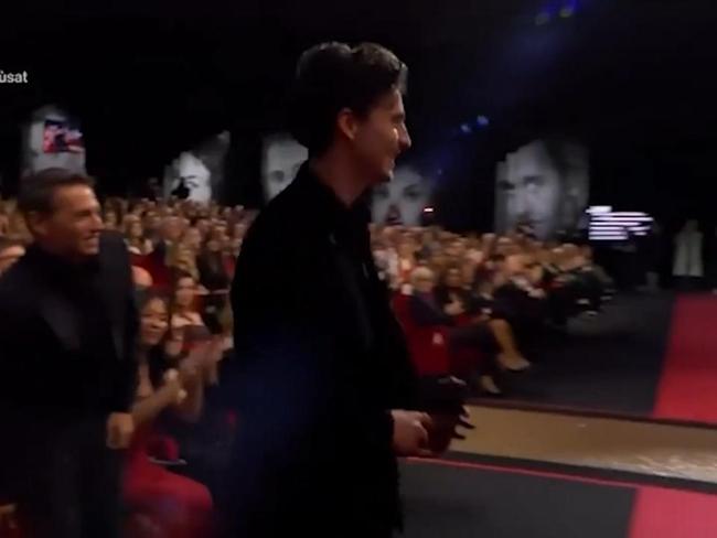 Kylie and Timothee’s awkward moment caught on camera