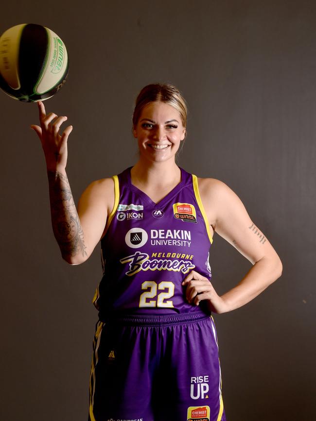 Melbourne Boomers' Cayla George. Picture: Evan Morgan