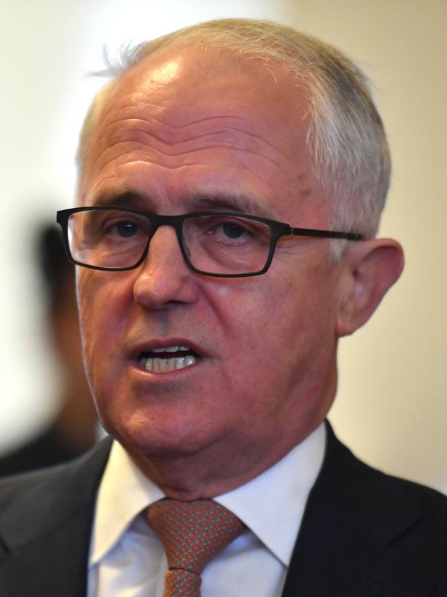 Shafted … former prime minister Malcolm Turnbull. Picture: Mick Tsikas