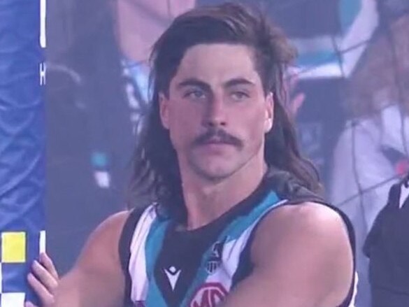 Port Adelaide debutant Lachie Jones.