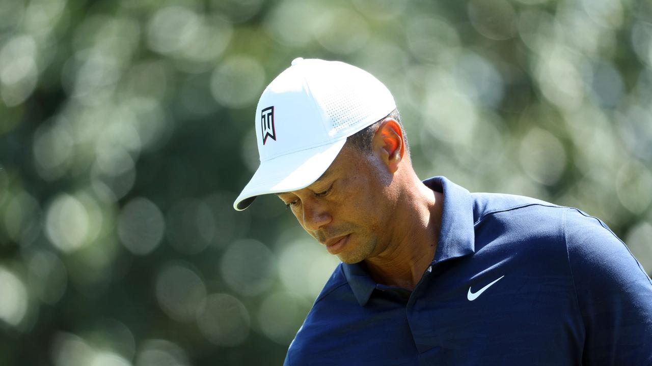 Kembalinya Tiger Woods, kecelakaan mobil, cedera, reaksi, Augusta, berjalan, bergelombang, cuaca