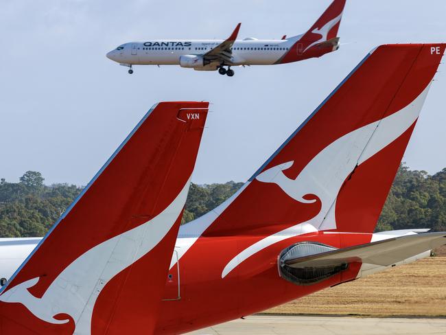 MELBOURNE, AUSTRALIA - NewsWire Photos MARCH 8, 2023. generic stock images of qantas aircraft at Melbourne AirportPicture: NCA NewsWire / David Geraghty