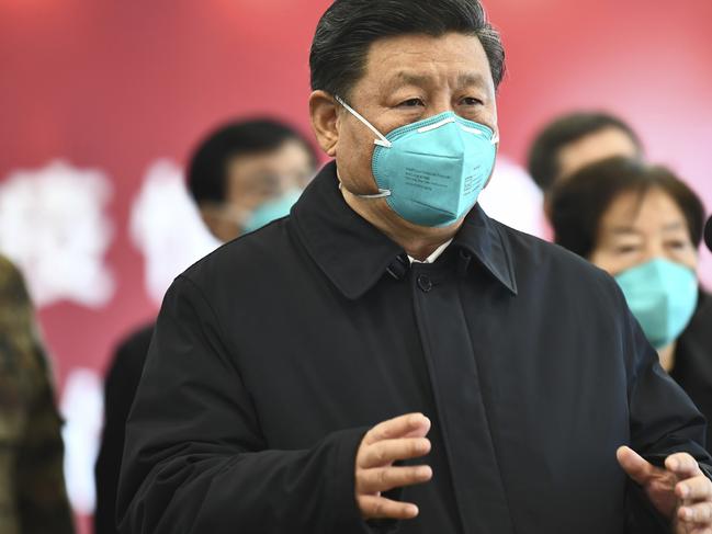 Chinese president Xi Jinping has been dealing closely with Russian president Vladimir Putin as both countries struggle to contain the coronavirus. Picture: AP