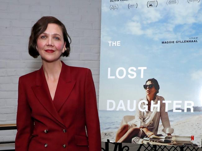 Maggie Gyllenhaal attends a Netflix screening of The Lost Daughter in New York. Picture: Getty Images