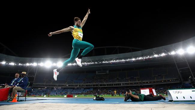 Henry Frayne finished seventh in the men’s long jump event in Rio.