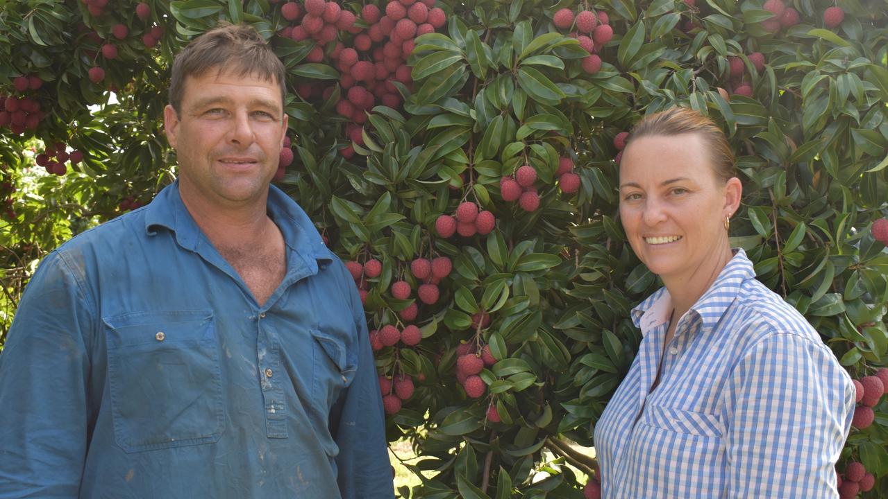 Paul and Krystal Caton have had a record 2022 lychee season.