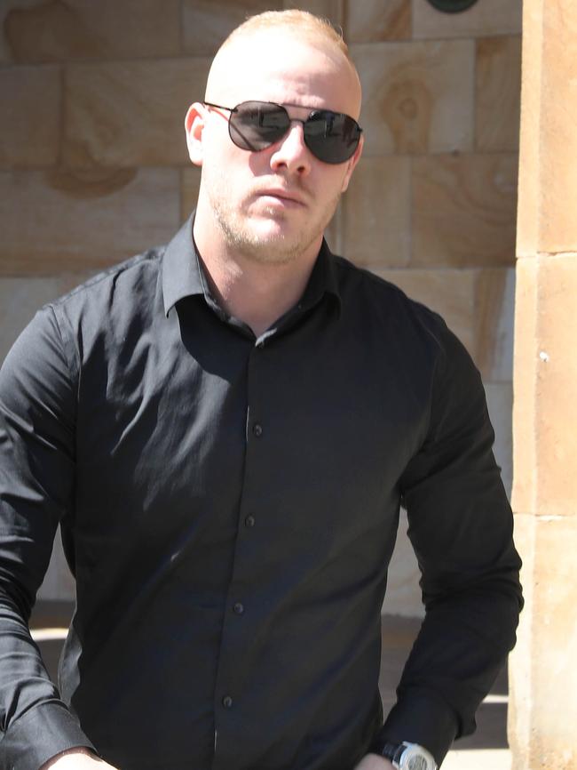 Gawler barber Matthew Newall pleaded not guilty to commercial drug trafficking and money laundering, Picture: NCA NewsWire/ Dean Martin