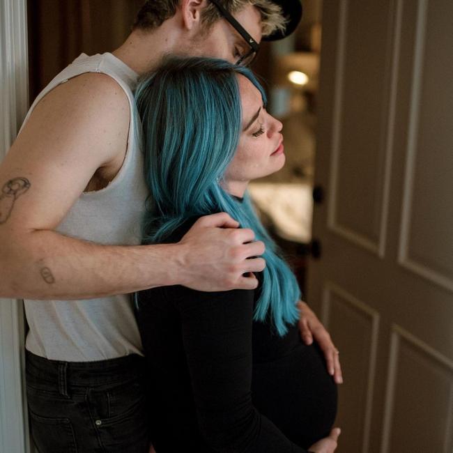 Hilary and her husband Matthew Koma welcomed their second daughter, Mae, in March. Picture: Instagram